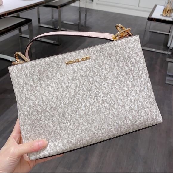 Michael Kors Bags Michael Kors Trisha Medium Logo Crossbody Bag